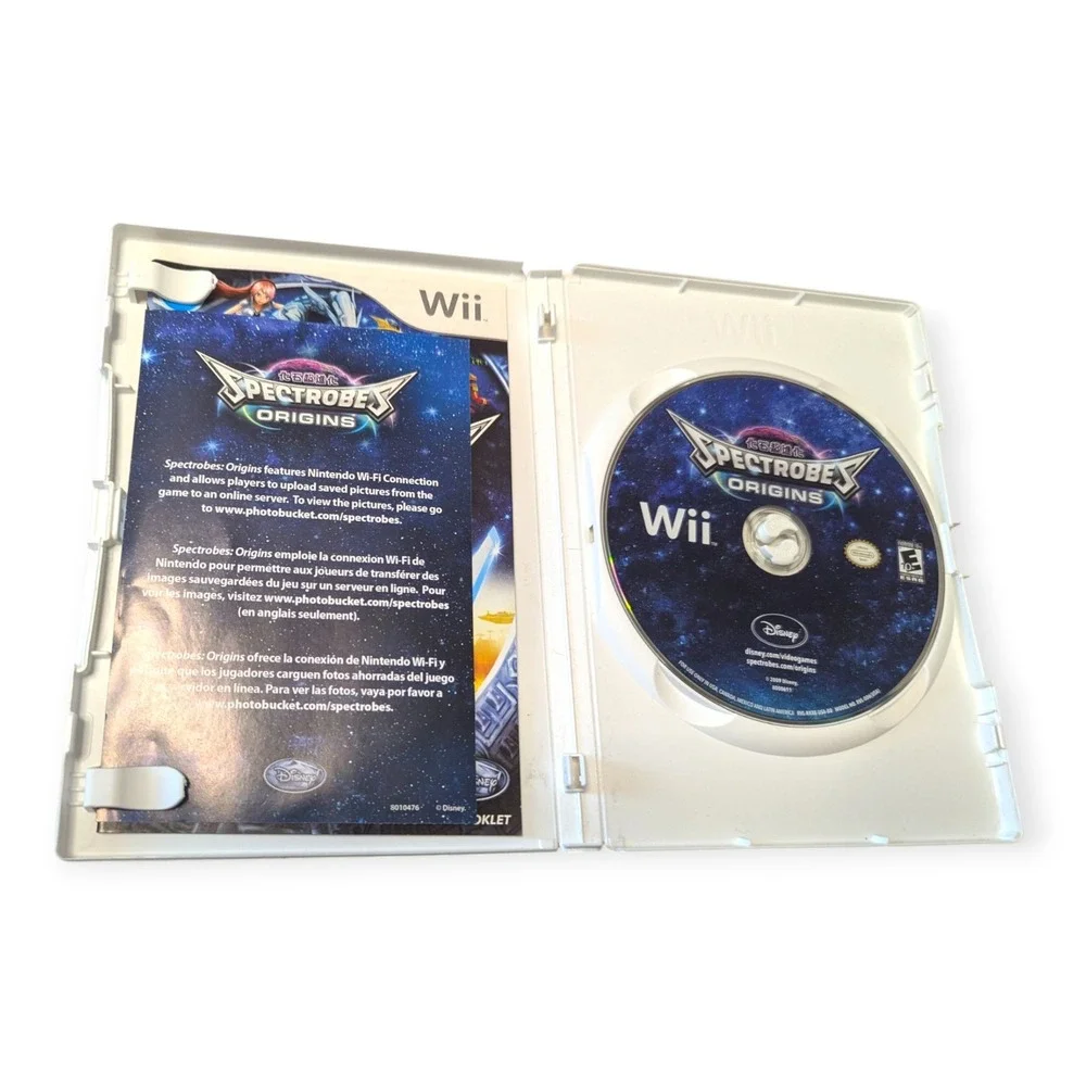 Spectrobes Origins Nintendo Wii Disney Action RPG Complete CIB W/ Manual